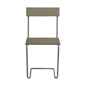 Καρέκλα Stol 1 - Light green oak-hot galvanized base - Grythyttan Stålmöbler