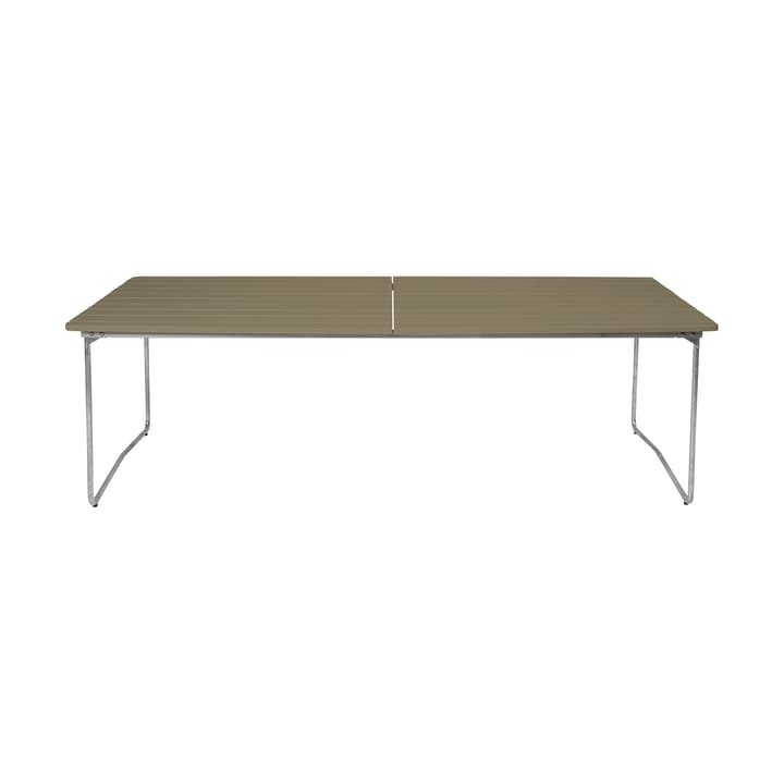 Table B31 τραπέζι φαγητού 230 εκ. - Light green oak-hot galvanized base - Grythyttan Stålmöbler