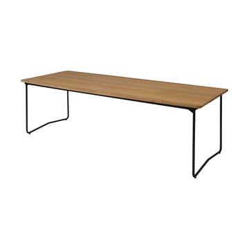 Table B31 τραπέζι φαγητού 230 εκ. - Oiled oak-black base - Grythyttan Stålmöbler