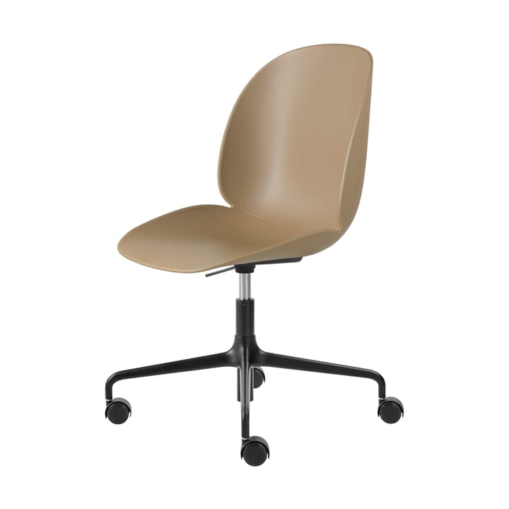 Καρέκλα γραφείου Beetle Meeting Chair - Pebble brown-black - GUBI