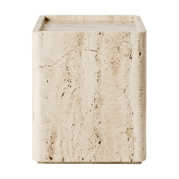 Τραπεζάκι Pietra 30x80x40 cm, Neutral white travertine GUBI