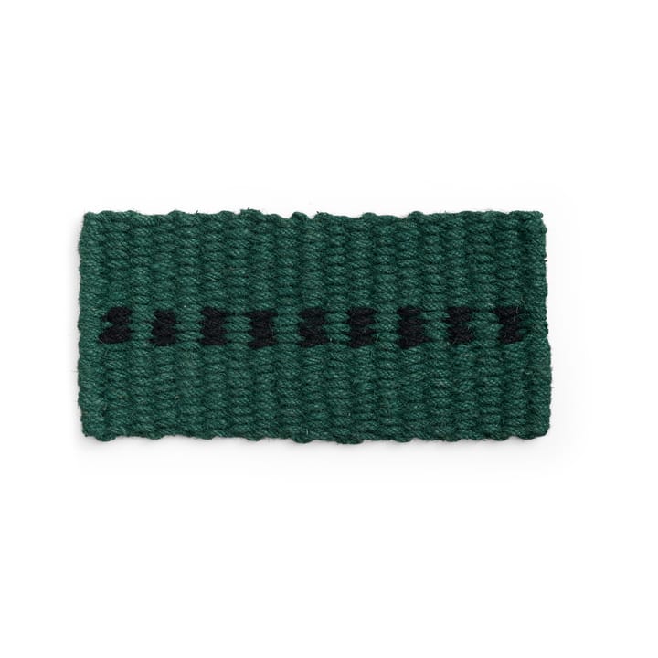 Coco Dot χαλάκι πόρτας, Dark green-black HAY