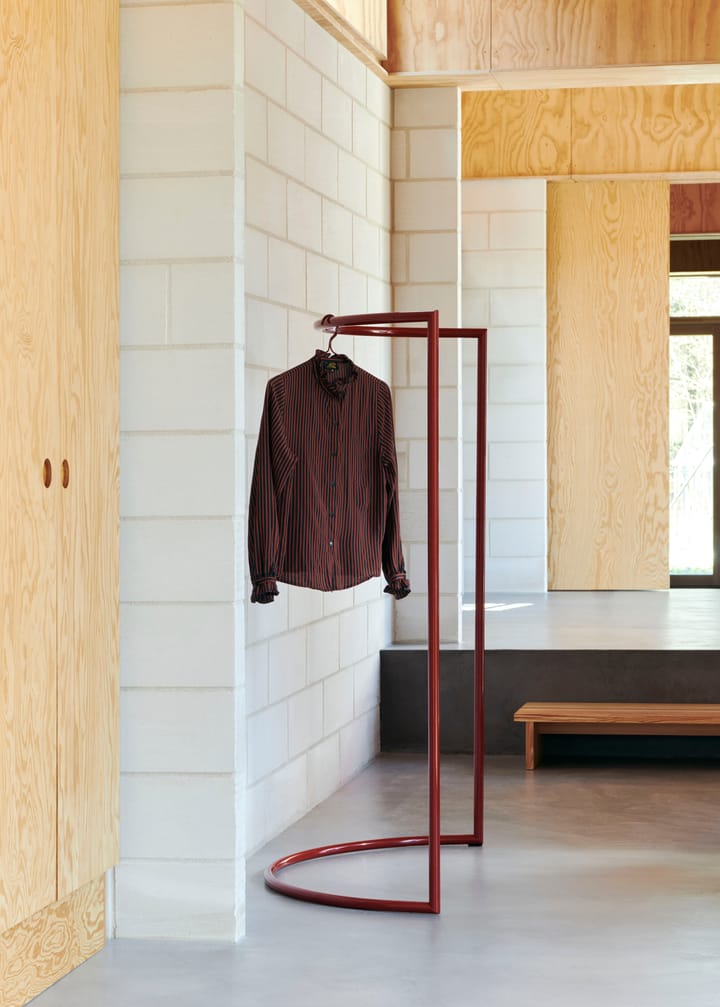 Colour Rack c-shape κρεμάστρα 112x150 cm, Maroon red HAY