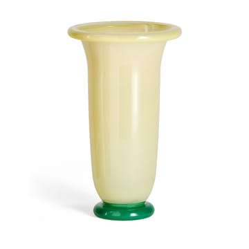 Empire βάζο - Large Sand-lemon rim-green base - HAY