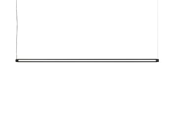 Factor Linear Suspension φωτιστικό οροφής 1500 Diffused - Απαλό μαύρο - HAY