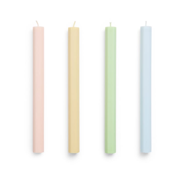 Κερί Hexagon Candle 4-pack - Fresh - HAY