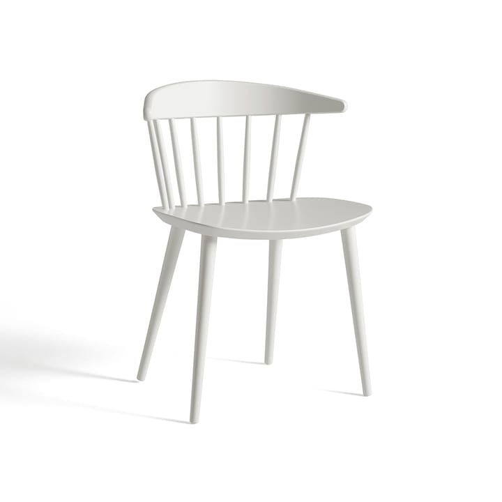 J104 καρέκλα - White lacquered beech - HAY