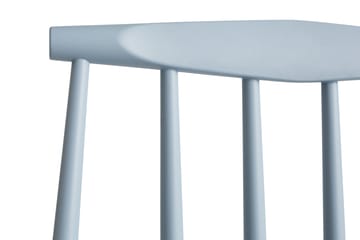 J77 καρέκλα - Slate blue lacquered beech - HAY