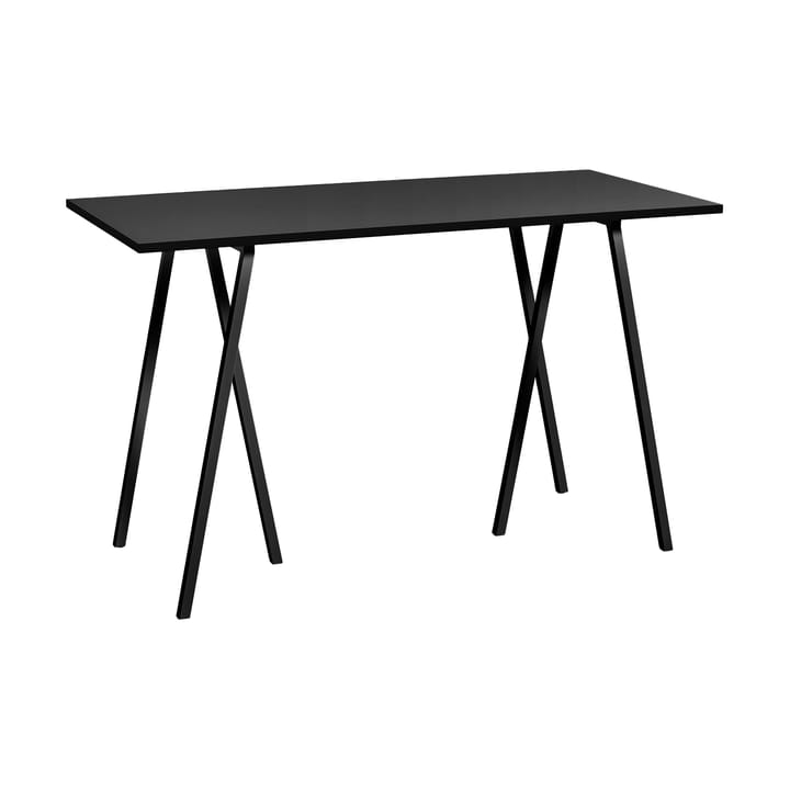 Loop Stand incl. support τραπέζι μπαρ 77,5x160 cm - Black-black linoleum-black ash - HAY