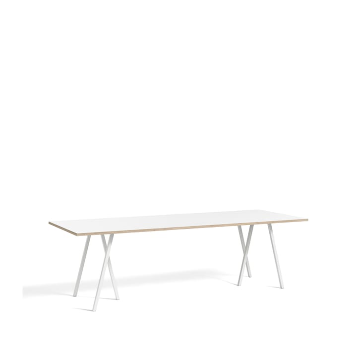 Loop Stand τραπέζι φαγητού - White laminate-white, 250 cm - HAY