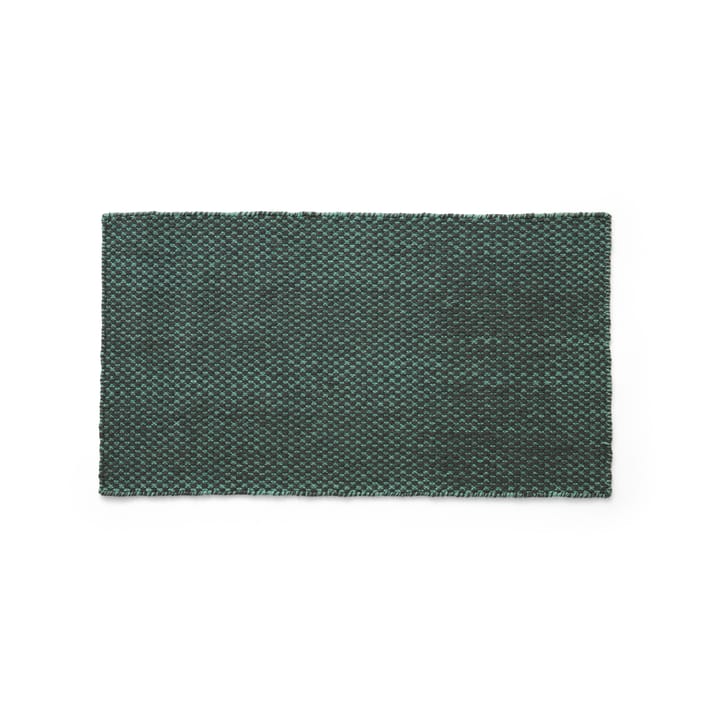 Χαλί Moiré kilim 52x95 cm - Emerald green - HAY