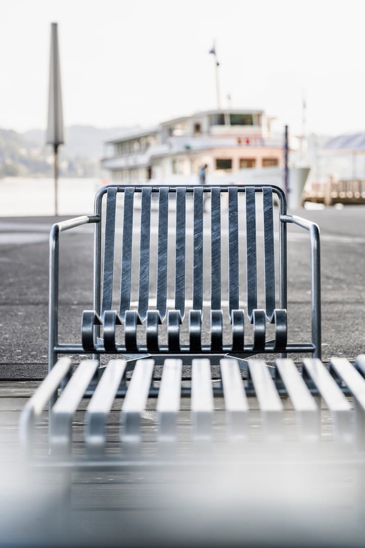 Palissade Low πολυθρόνα lounge, hot galvanized HAY