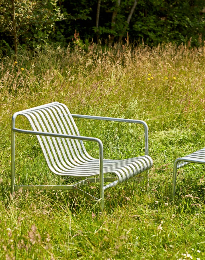 Palissade Low πολυθρόνα lounge, hot galvanized HAY