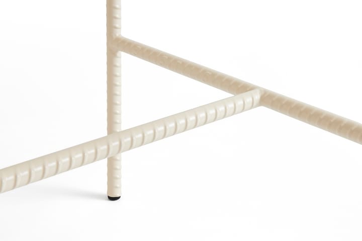 Rebar τραπεζάκι σαλονιού 80x49x40,5 cm, Beige marble-alabaster HAY