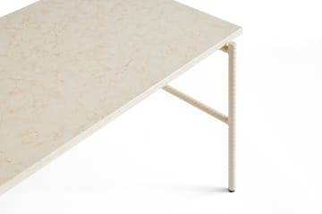 Rebar τραπεζάκι σαλονιού 80x49x40,5 cm - Beige marble-alabaster - HAY