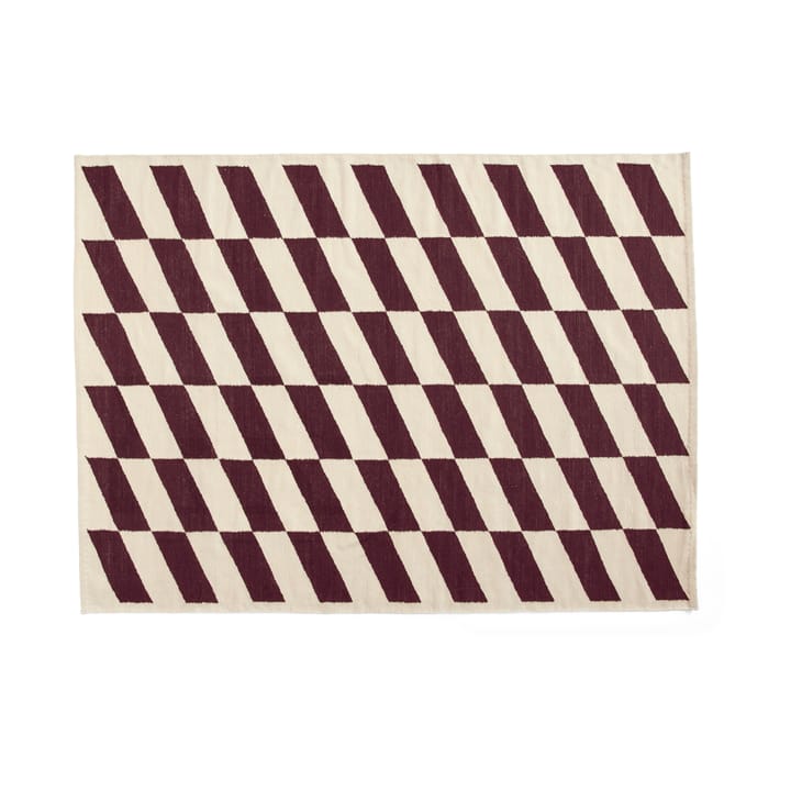 Shift Kelim χαλί 170x240 cm - Burgundy - HAY