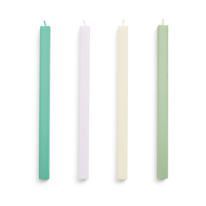 Κεριά Square Candle mix 4-pack - Pastel - HAY