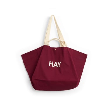 Weekend Bag Organic τσάντα L - Burgundy - HAY