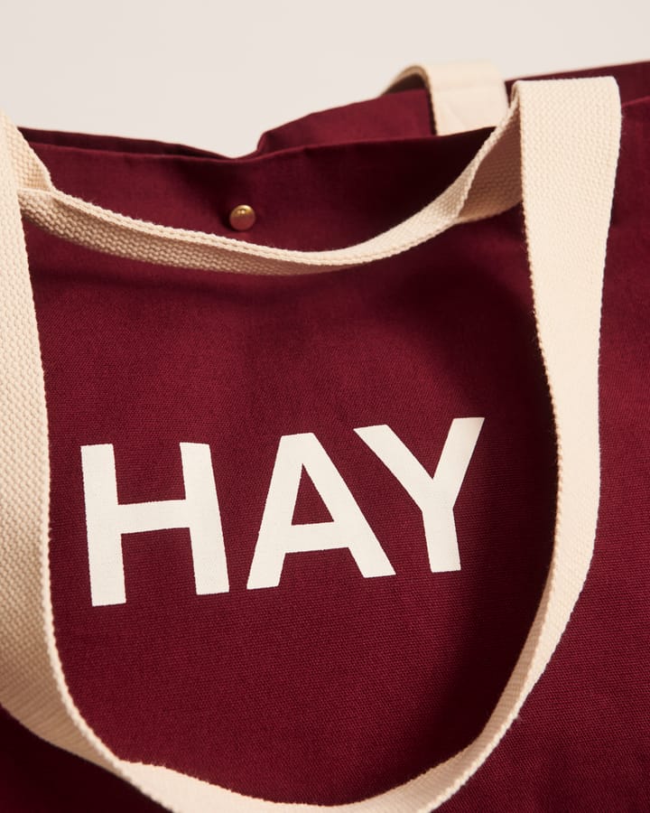 Weekend Bag Organic τσάντα L, Burgundy HAY