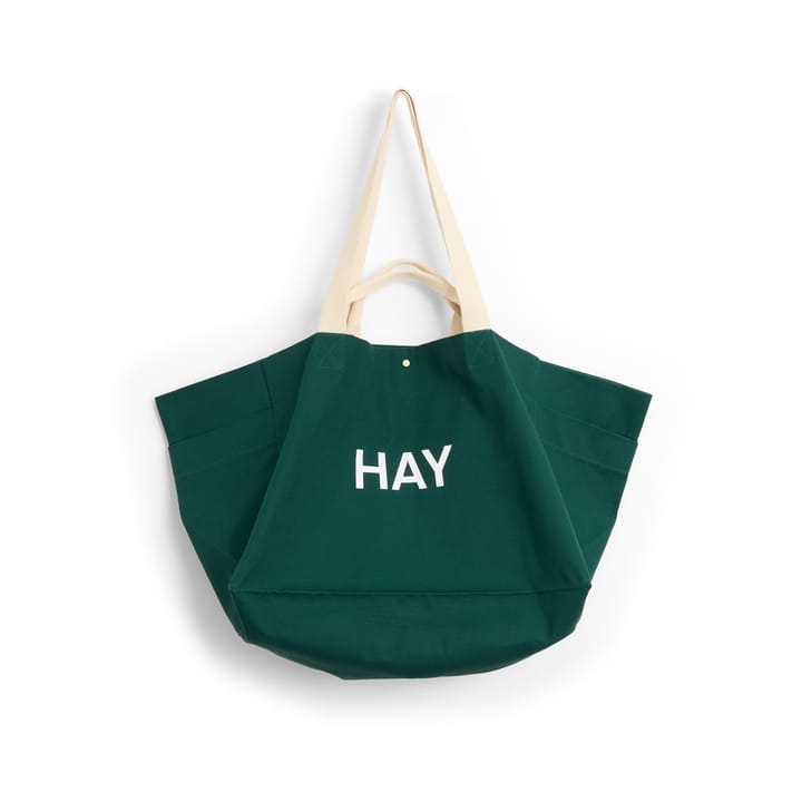 Weekend Bag Organic τσάντα L - Dark green - HAY