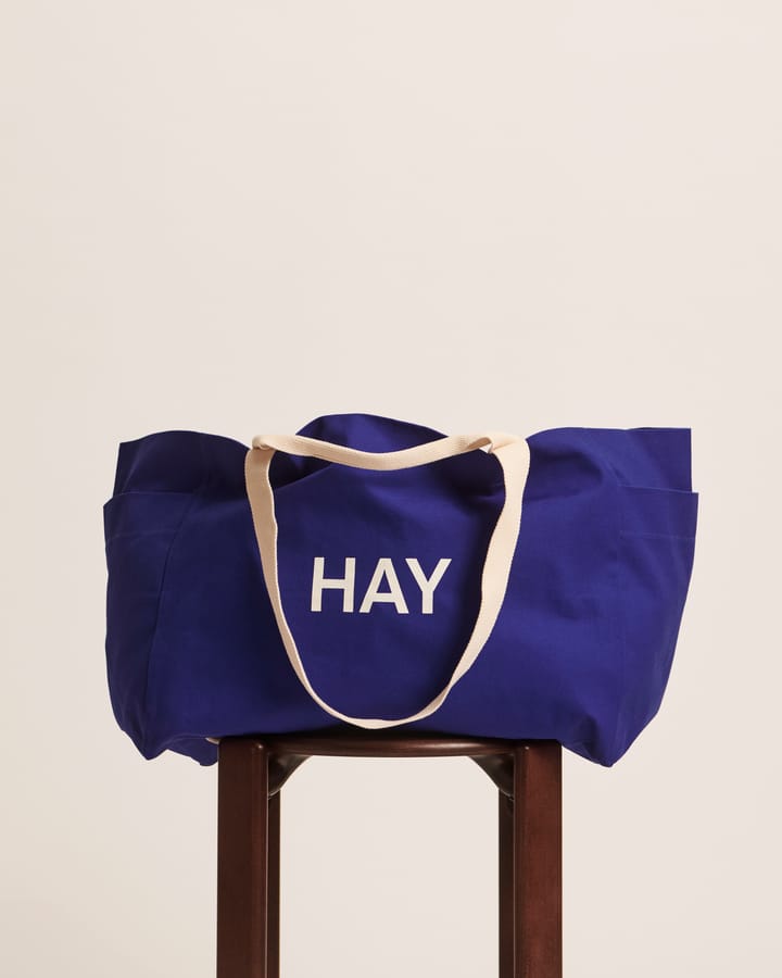 Weekend Bag Organic τσάντα L, Electric blue HAY