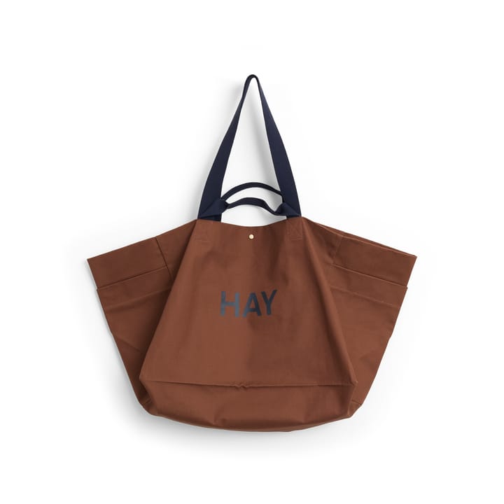 Weekend Bag Organic τσάντα L - Milk chocolate - HAY