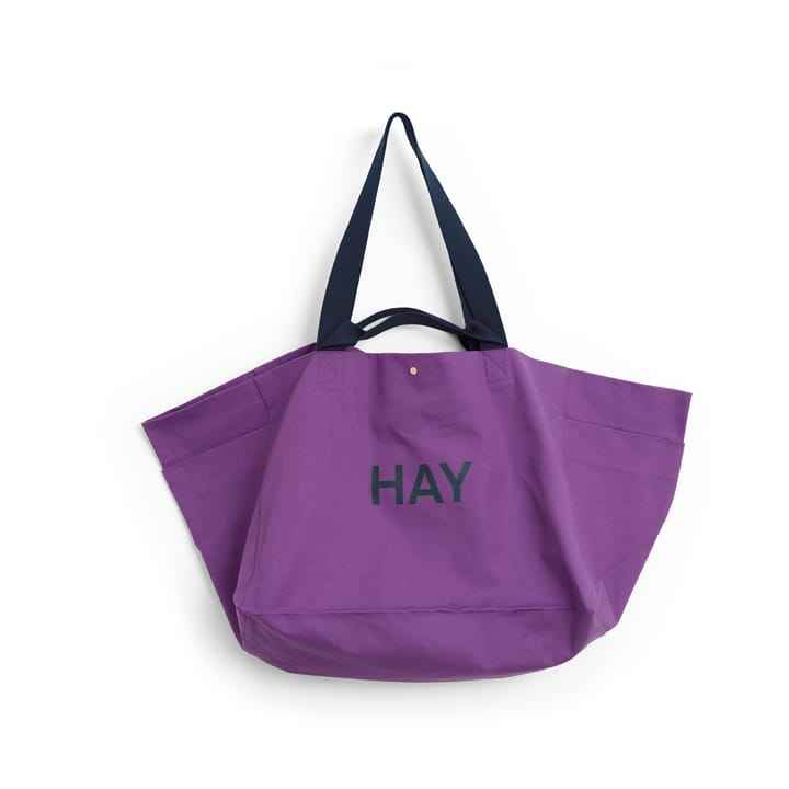 Weekend Bag Organic τσάντα L - Purple - HAY