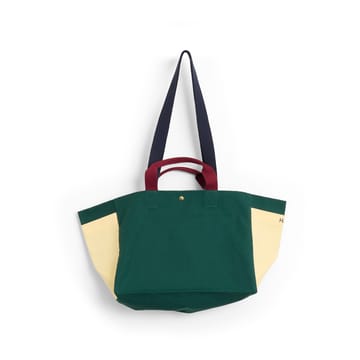 Weekend Bag Organic τσάντα S - Dark green multi - HAY