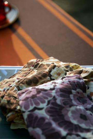 Λουλουδάτη βαμβακερή πετσέτα 30x30 cm 2 τεμάχια - Vintage - HKliving