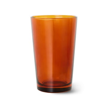 Γυάλινα ποτήρια καφέ της 70's 20 cl 4-pack - Amber brown - HKliving