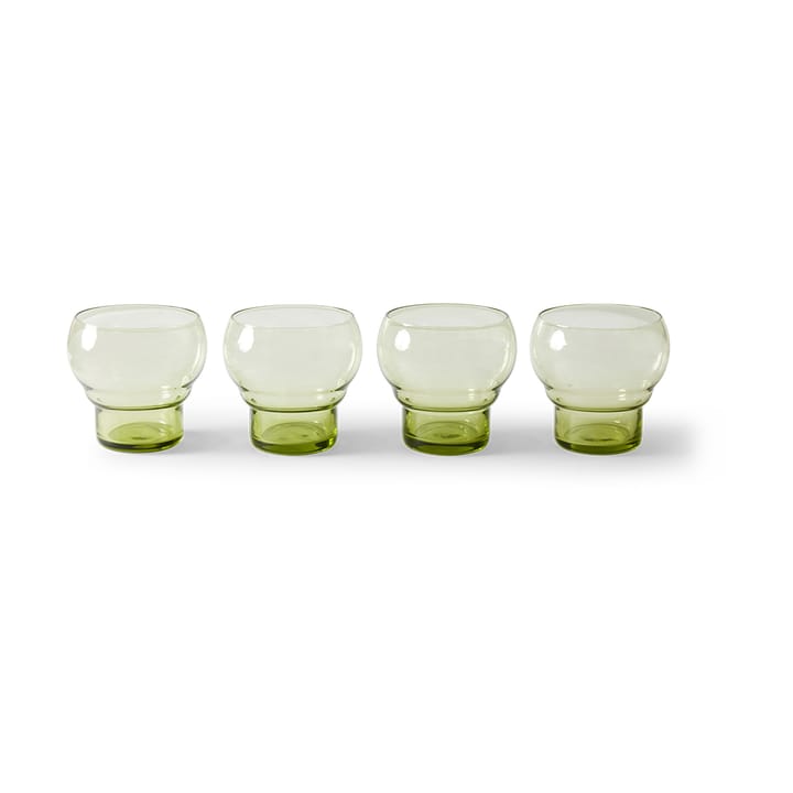 70's Bulb ποτήρι 27 cl 4-pack - Mint green - HKliving