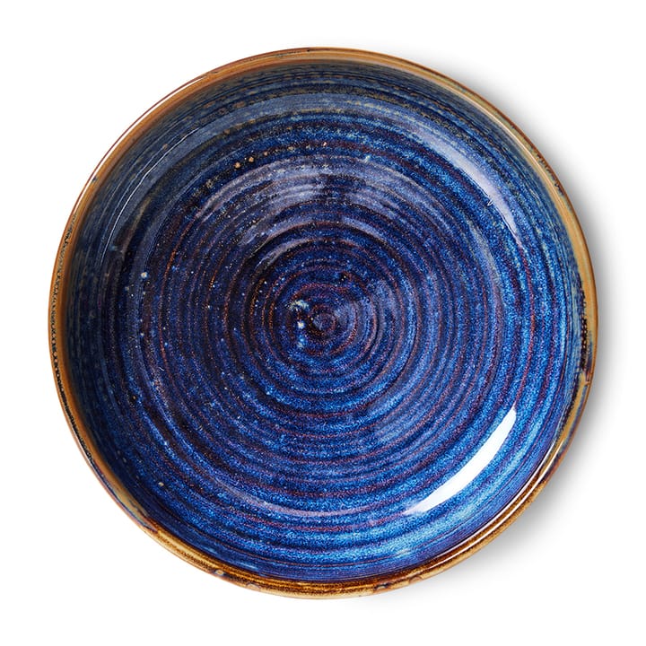 Home Chef βαθύ μεγάλο πιάτο Ø21.5 εκ, Rustic blue HKliving