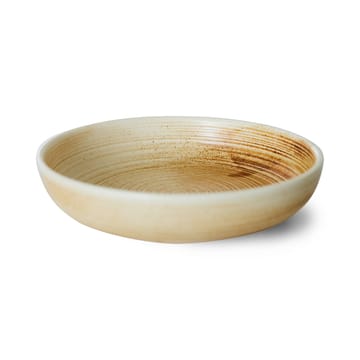 Home Chef βαθύ μεγάλο πιάτο Ø21.5 εκ - Rustic cream-brown - HKliving