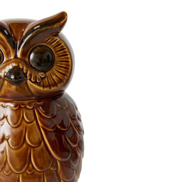 Κεραμικό δοχείο αποθήκευσης owl - Roasted - HKliving