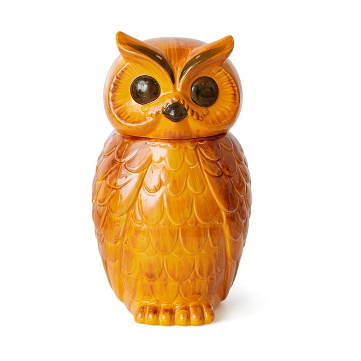 Κεραμικό δοχείο αποθήκευσης owl - Tangerine - HKliving