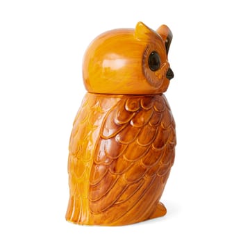 Κεραμικό δοχείο αποθήκευσης owl - Tangerine - HKliving