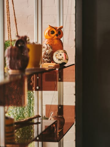 Κεραμικό δοχείο αποθήκευσης owl - Tangerine - HKliving