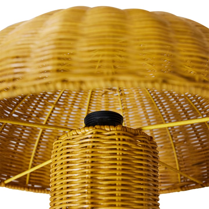 Επιτραπέζιο φωτιστικό Rattan, Mustard HKliving