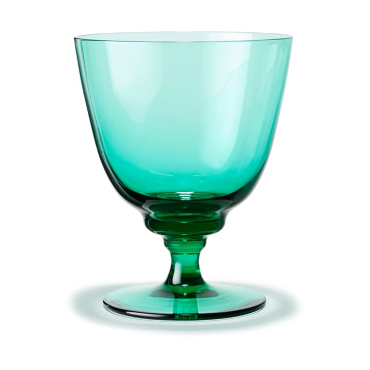 Flow ποτήρι με βάση 35 cl - Emerald green - Holmegaard