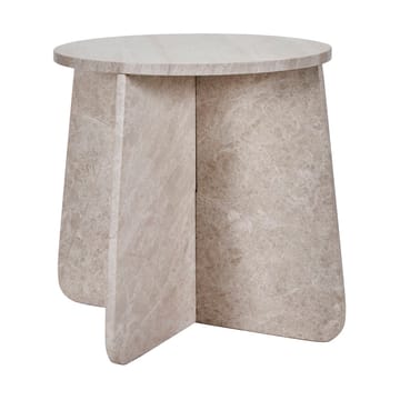 Τραπεζάκι Marb 48x48x40 cm - Beige μάρμαρο - House Doctor