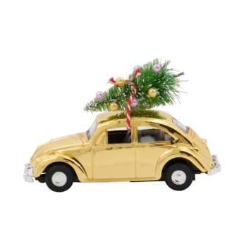 MINI Xmas car διακοσμητικό - Χρυσό - House Doctor