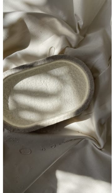 Humdakin Sandstone oval tray 15x25 εκ - Φυσικό - Humdakin