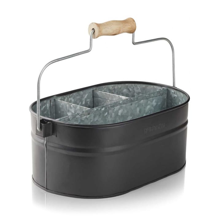 Humdakin System bucket κουτί αποθήκευσης 30x19 cm - Ματ μαύρο - Humdakin