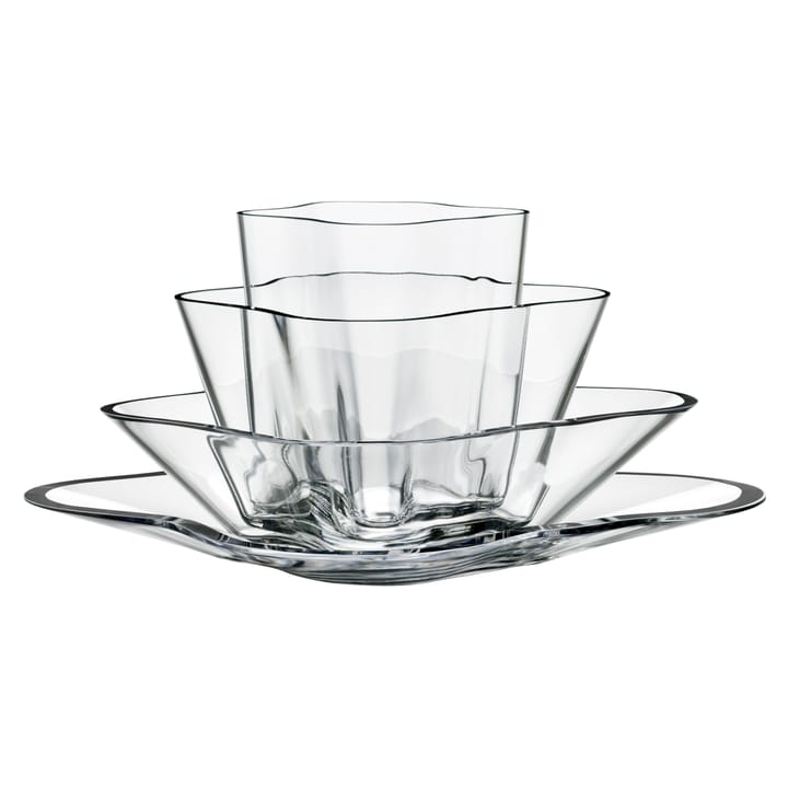 Alvar Aalto βάζο blomma 4 τεμάχια, διαφανές Iittala