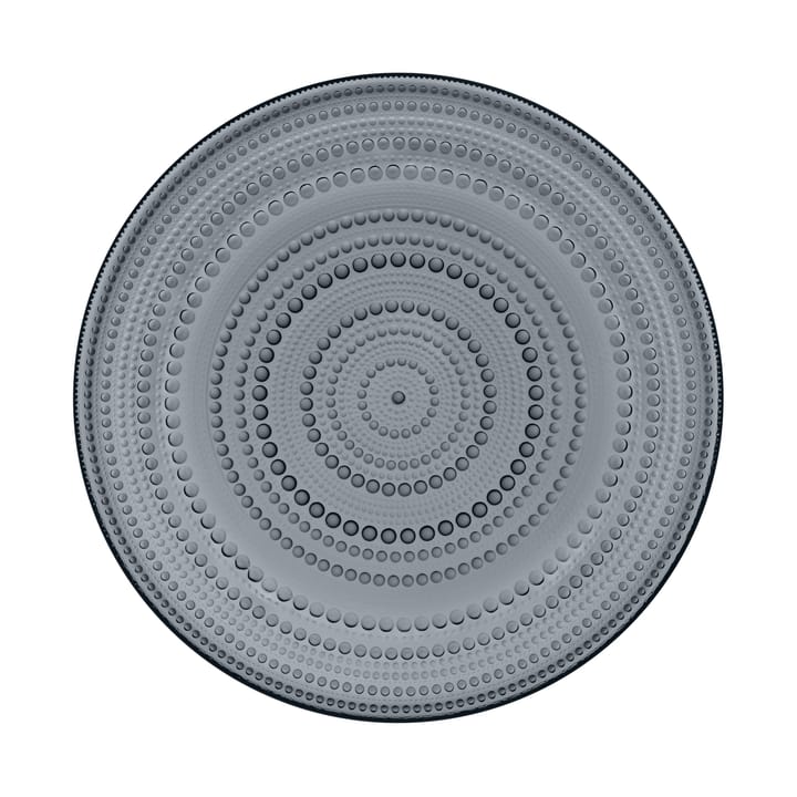 Kastehelmi πιάτο μεγάλο: Ø 31,5 cm - σκούρο γκρι - Iittala