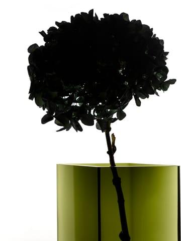 Ruutu vase 20.5x18 cm - πράσινο του βρύου - Iittala