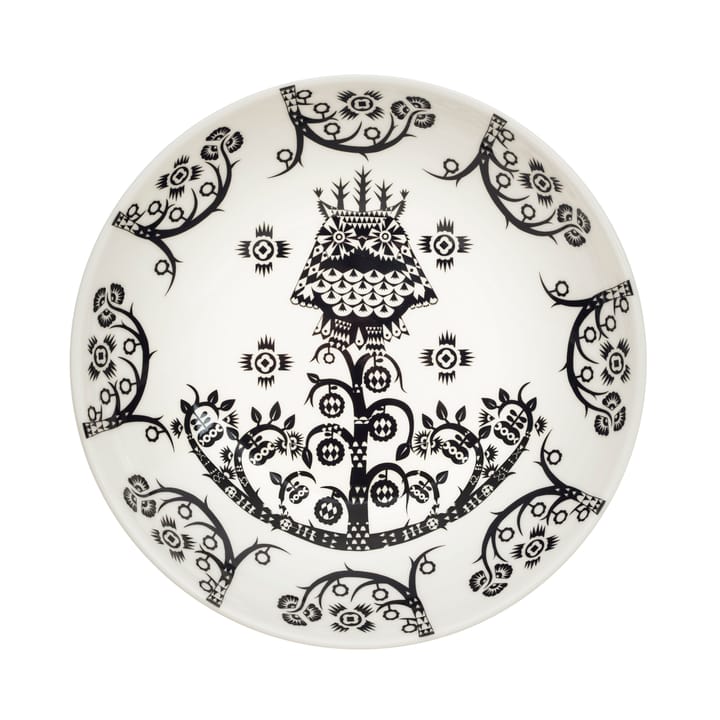 Taika βαθύ πιάτο 20 cm - μαύρο μοτίβο - Iittala