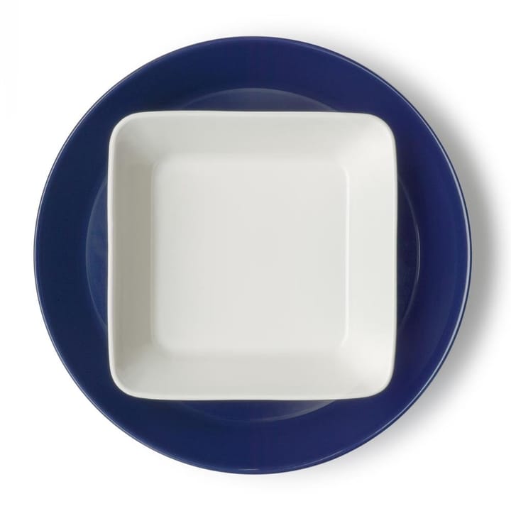 Teema τετράγωνο πιάτο 12x12 cm, λευκό Iittala