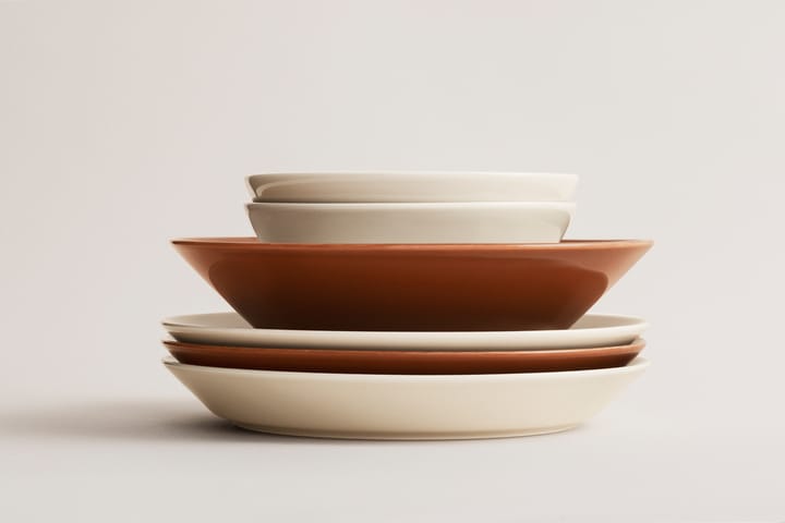 Teema πιάτο Ø21 cm, Ρετρό καφέ Iittala