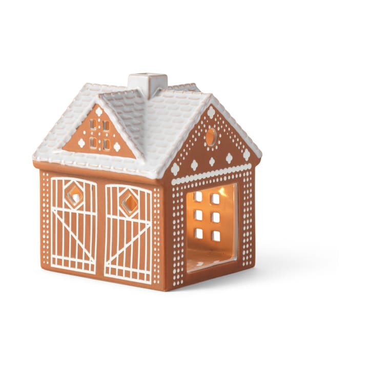 Σπιτάκι-βασή κεριών Gingerbread - Christmas barn 11,5 cm - Kähler